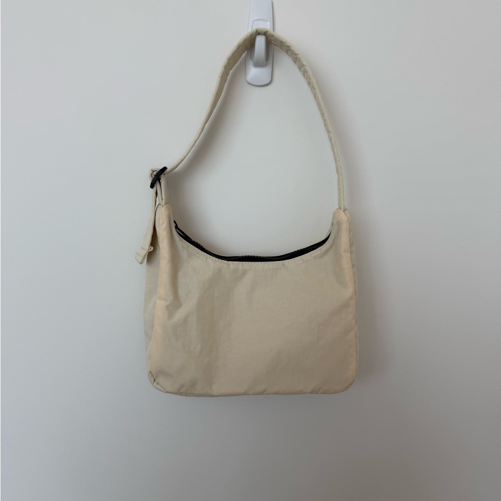 Baggu Cream mini nylon shoulder bag